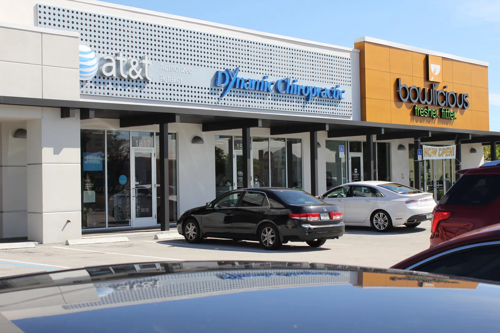 Dynamic Chiropractic storefront, 1819 E Commercial Blvd