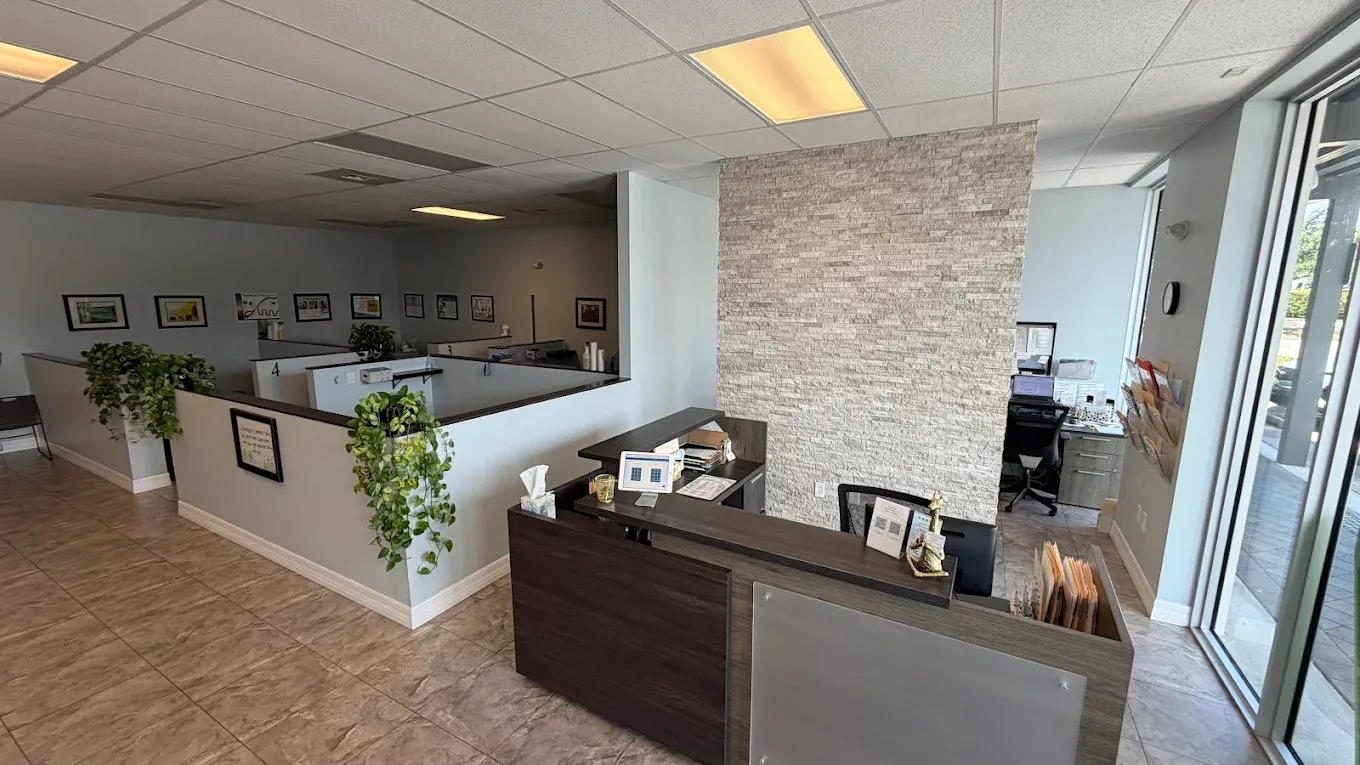 Reception desk at Dynamic Chiropractic