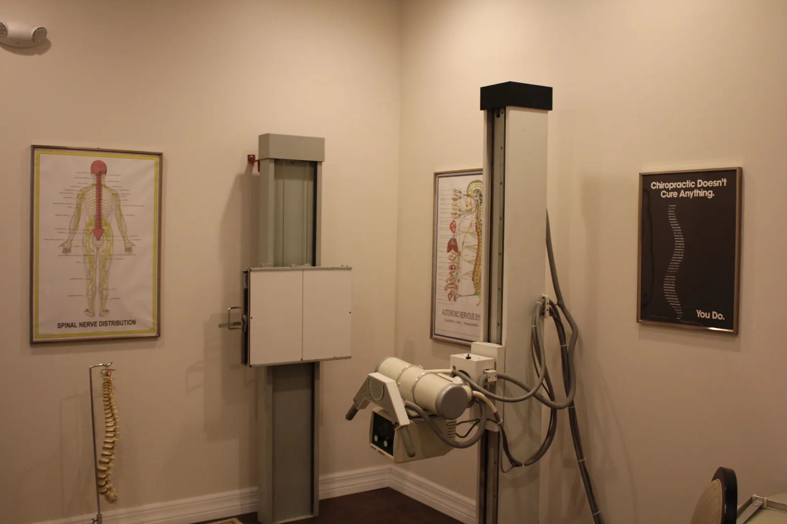 X-ray equipment at Dynamic Chiropractic